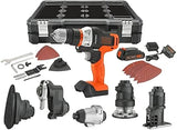 Kit BLACK+DECKER MATRIX 6-en-1 avec mallette