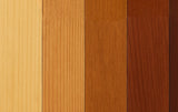 Teintes de bois, du clair au foncé