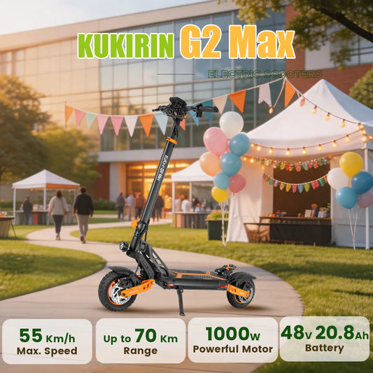 KuKirin G2 Max, trottinette électrique tout-terrain