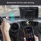Écran CarPlay, vue arrière et ports