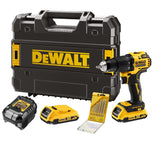 Deux batteries DeWalt 18V XR et chargeur